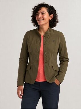 Stio Women’s Jacket Coat Olive Green Size Small k